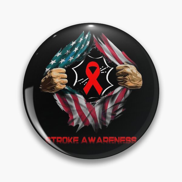 Item preview, America Flag Stroke Awareness designed and sold by ArangoaStore.