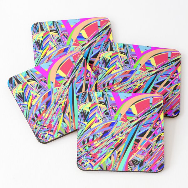 Item preview, rainbow Abstract  designed and sold by rustycatart.