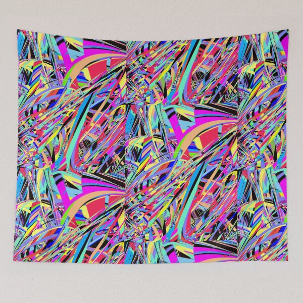 Item preview, rainbow Abstract  designed and sold by rustycatart.