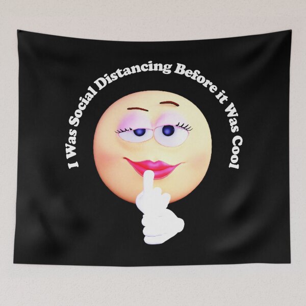 Item preview, I Was Social Distancing Before it was Cool Design designed and sold by Paula Helit.