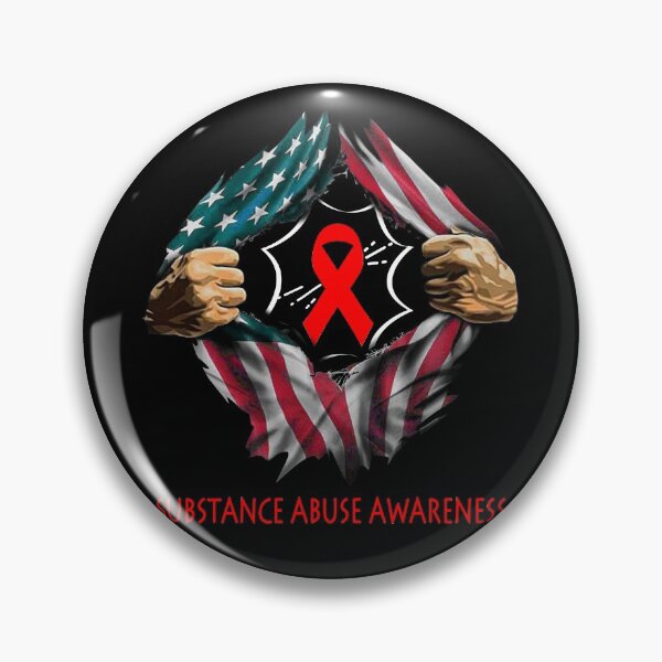 Item preview, America Flag Substance Abuse Awareness designed and sold by ArangoaStore.