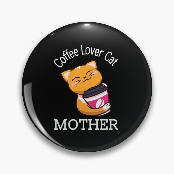 Artikelvorschau, Kaffeeliebhaber Katze Mutter Valentine Katzenliebhaber entworfen und verkauft von RadhaWords.