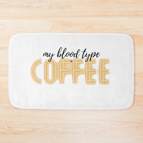 Item preview, My Blood Type is Coffee designed and sold by artesiaKT.