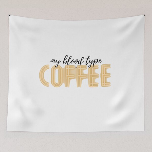 Item preview, My Blood Type is Coffee designed and sold by artesiaKT.