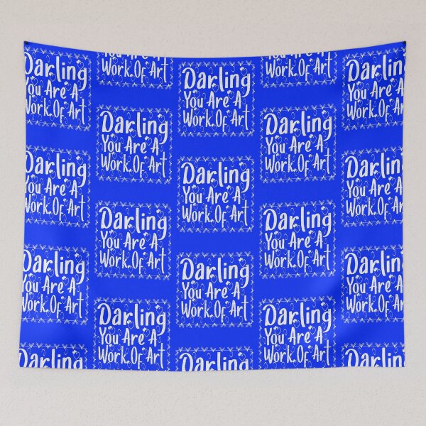 Item preview, Darling You are a work of Art,Positive Words , motivational words inspirational,cute designed and sold by buzz1days.
