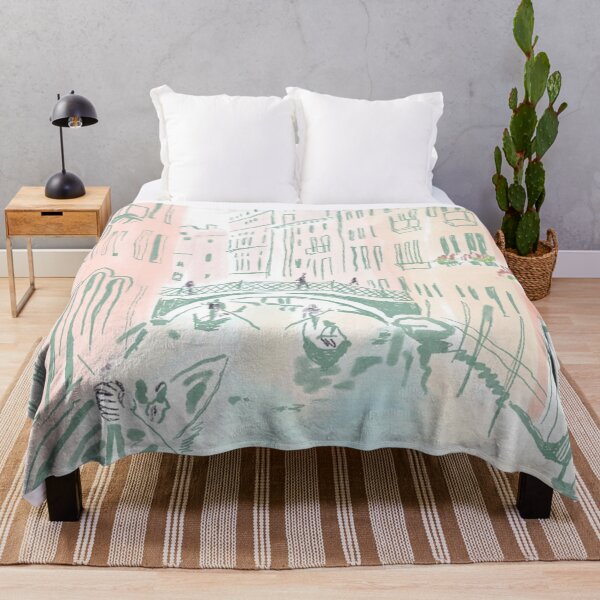 Item preview, venice italian summery print designed and sold by alicepurlprint.
