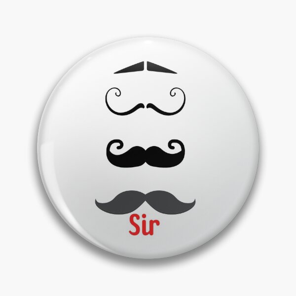 Artikelvorschau, Sir Moustache (schwarz) entworfen und verkauft von JosTees96.