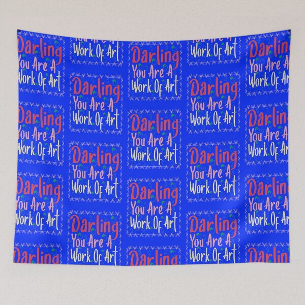Item preview, Darling You are a work of Art,Positive Words , motivational words inspirational,cute designed and sold by buzz1days.