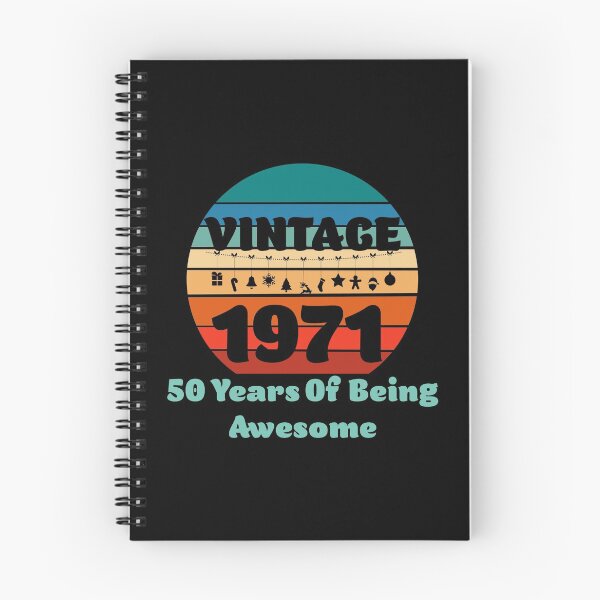 Item preview, Vintage 1971 - 50th Birthday designed and sold by Rami Khalifah.