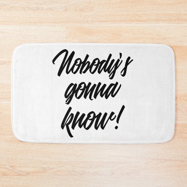 Item preview, Nobody's gonna know designed and sold by SzilviaHDesign.
