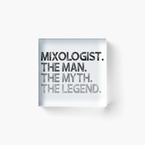 Item preview, Mens Mixologist Bar Tender The Man Myth Legend Gift T-Shirt designed and sold by Brianconner.