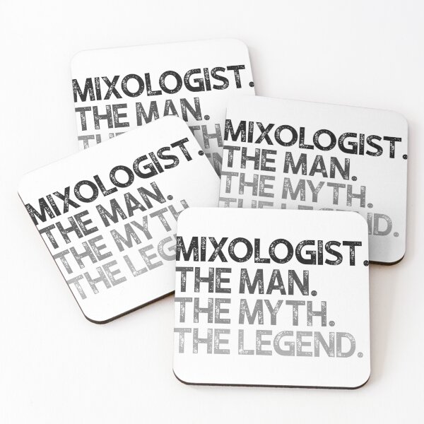 Item preview, Mens Mixologist Bar Tender The Man Myth Legend Gift T-Shirt designed and sold by Brianconner.