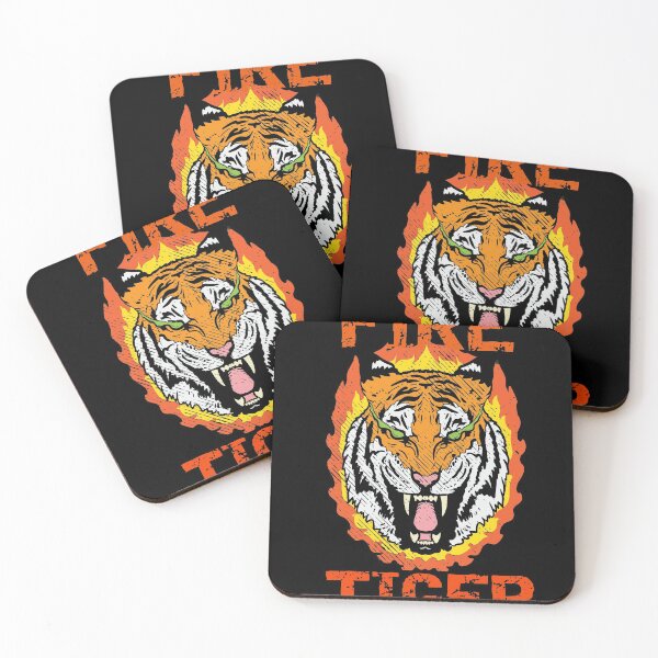 Item preview, Tiger, fire tiger designed and sold by bernd49.