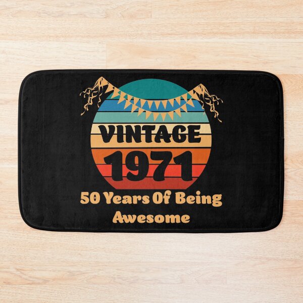 Item preview, Vintage 1971 - 50th Birthday designed and sold by Rami Khalifah.