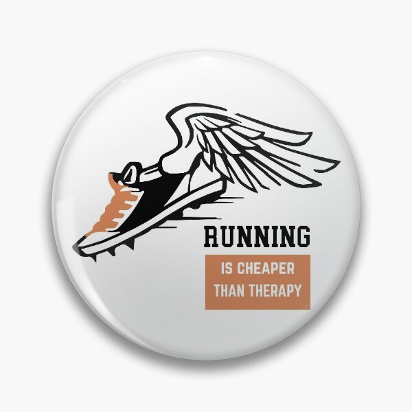 Item preview, Running is cheaper than therapy designed and sold by GraphicBit.