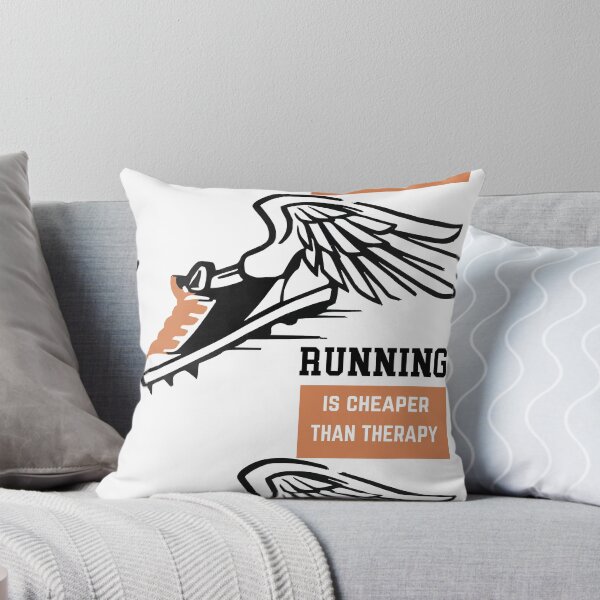 Item preview, Running is cheaper than therapy designed and sold by GraphicBit.