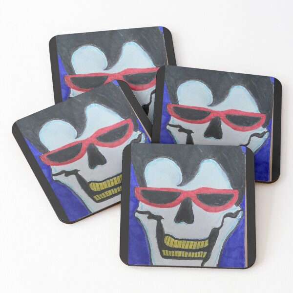 Item preview, Layne Staley Skull tattoo tribute watercolor designed and sold by Raineylanes.