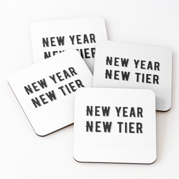 Item preview, New Year New Tier New Year New Tier Funny Quote designed and sold by AritraSur.