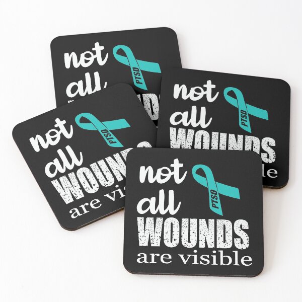 Item preview, PTSD Not All Wounds Are Visible  designed and sold by Tatt-Hooligans.