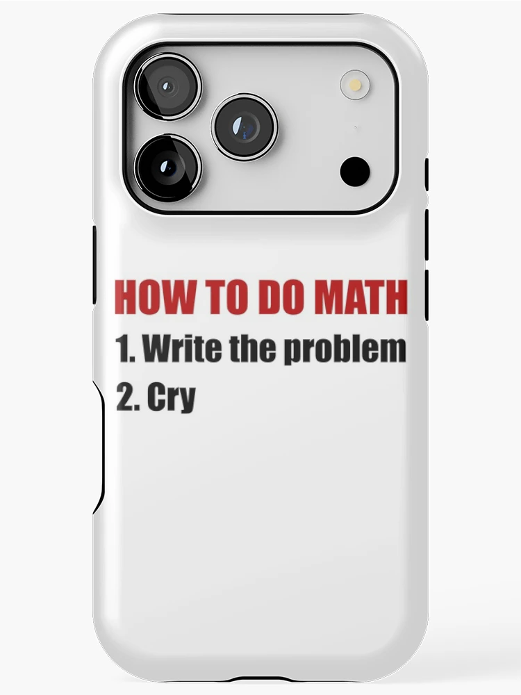 Thumbnail 1 of 4, iPhone Case, How To Do Math designed and sold by TheBestStore.