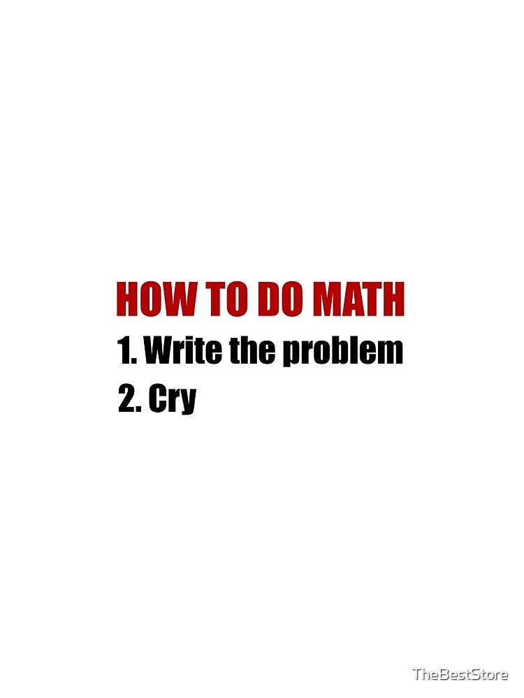 Thumbnail 3 of 3, Scarf, How To Do Math designed and sold by TheBestStore.