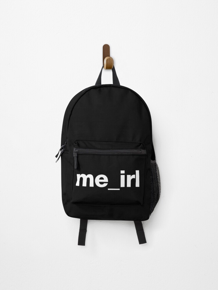 Thumbnail 1 of 3, Backpack, Me In Real Life designed and sold by chestify.