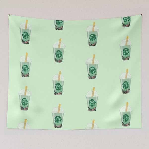 Item preview,  BUBBLE TEA X CAT EDITION SERIES - GREEN TEA / MATCHA designed and sold by irchiliart.