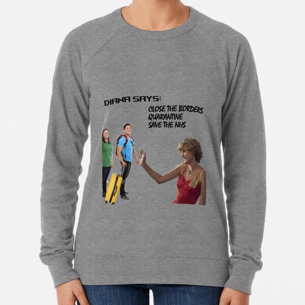 Diana - Princess Quarantine Lightweight Sweatshirt