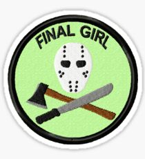 Final Girl Geek Merit Badge Sticker