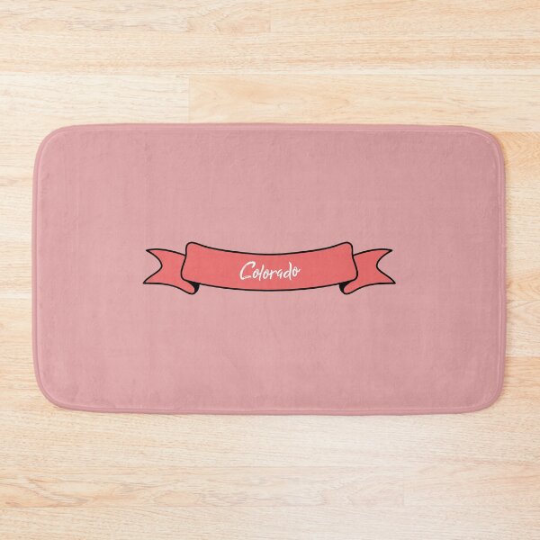 Item preview, Colorado - Ribbon Label (pink) designed and sold by CityCollection.