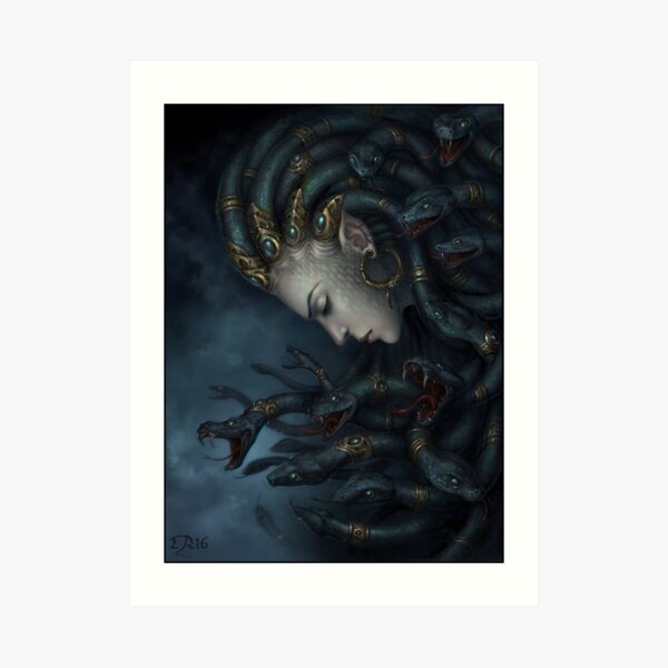 Medusa Art Print