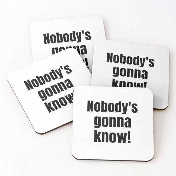 Item preview, Nobody's gonna know designed and sold by SzilviaHDesign.