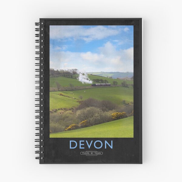Item preview, Devon Railway Poster designed and sold by andrewroland.