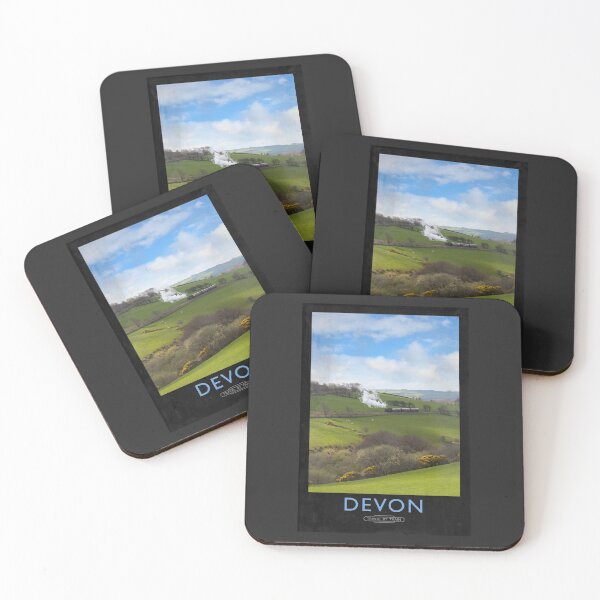 Item preview, Devon Railway Poster designed and sold by andrewroland.