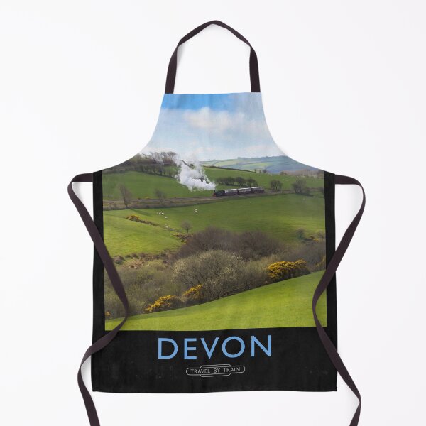 Item preview, Devon Railway Poster designed and sold by andrewroland.