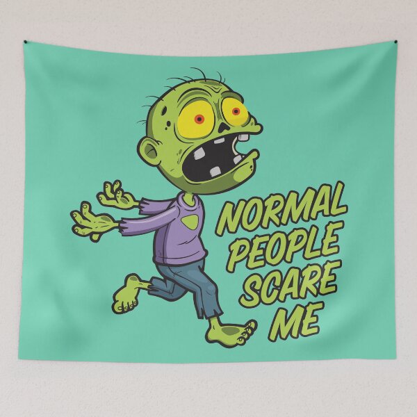 Item preview, Normal people scare me designed and sold by SidTastic .