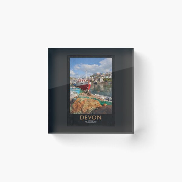 Item preview, Devon Railway Poster designed and sold by andrewroland.