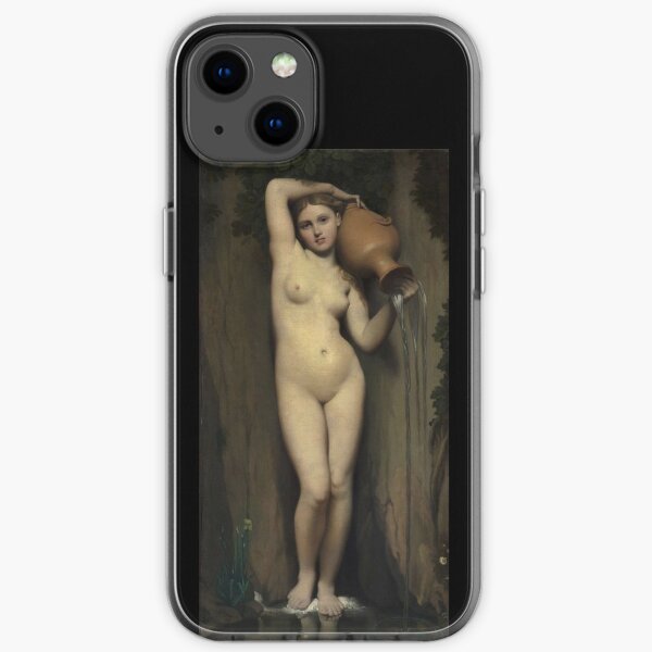 The Source - La Source - Jean Auguste Dominique Ingres  iPhone Soft Case