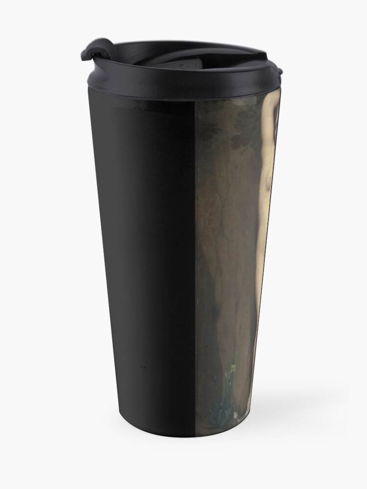 Alternate view of The Source - La Source - Jean Auguste Dominique Ingres Travel Mug