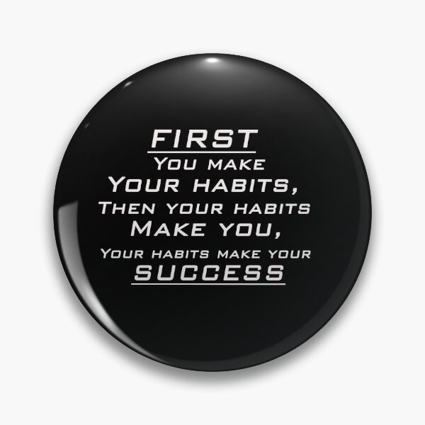 Item preview, Make your habits, your habits make your success !  designed and sold by Be-Minimalist.