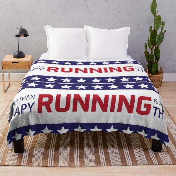 Item preview, Running is cheaper than therapy designed and sold by GraphicBit.