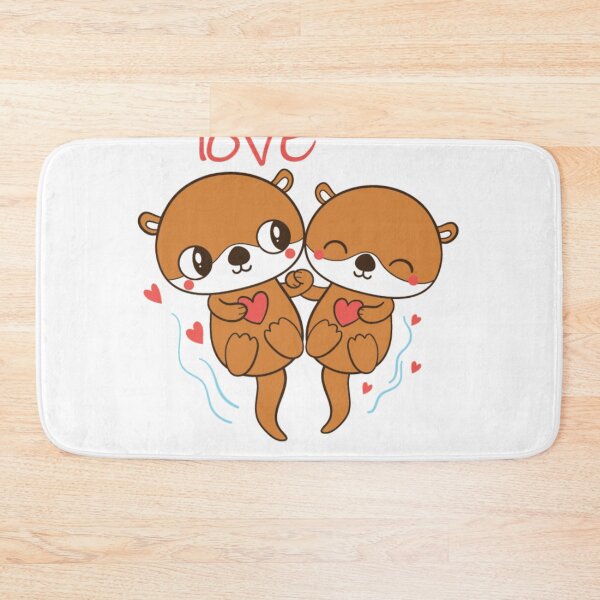 Item preview, I Love You Like No Otter Valentines Couple Gift designed and sold by GINIART.