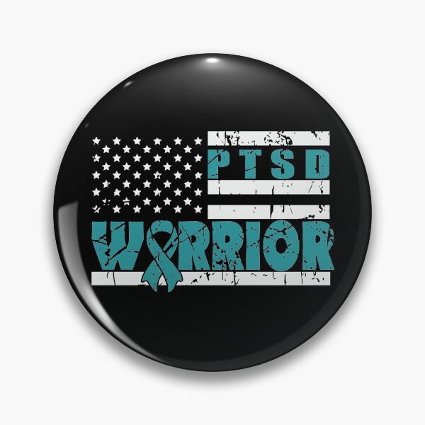 Item preview, PTSD Warrior  designed and sold by Tatt-Hooligans.