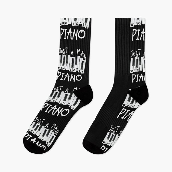 Item preview, Just A Man Who Loves Piano designed and sold by trendyshopy.