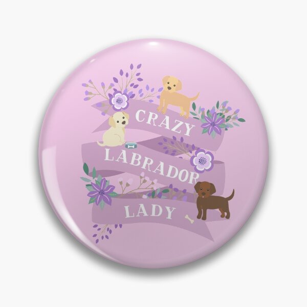 Item preview, Cute Crazy Labrador Lady designed and sold by NovisPets.