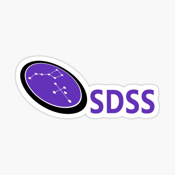 Item preview, Sloan Digital Sky Survey (SDSS) Logo designed and sold by Nikki SpaceStuffPlus.