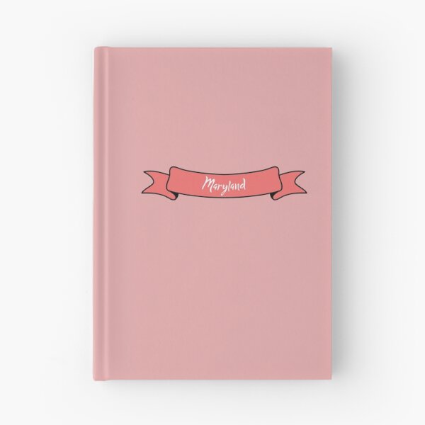 Item preview, Maryland - Ribbon Label (pink) designed and sold by CityCollection.