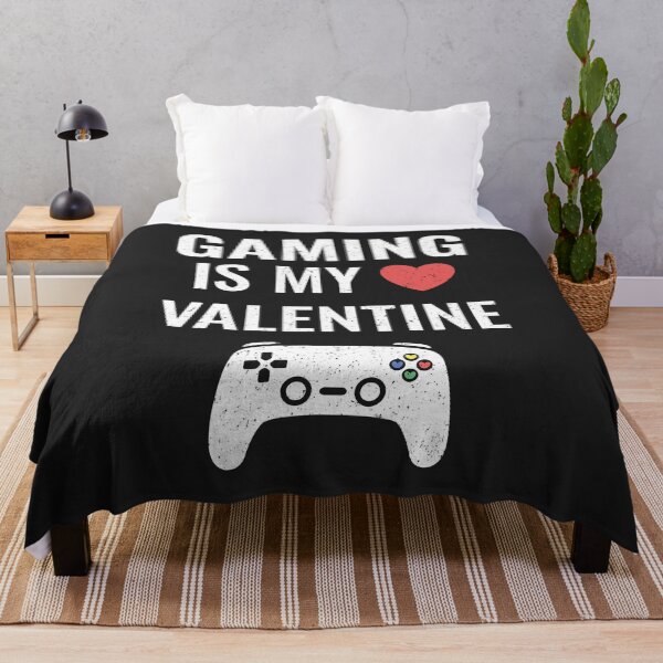 Item preview, Gaming Is My Valentine Grunge designed and sold by rustydoodle.