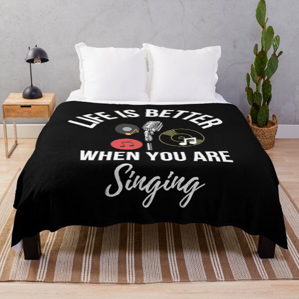 Item preview, Life is better with singing designed and sold by i-longmanshop.