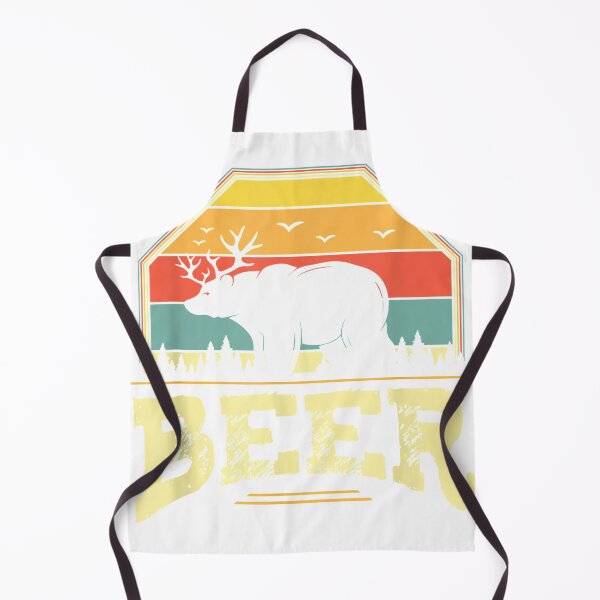 Item preview, Bear Deer Funny Beer Retro Vintage Sunset T-Shirt designed and sold by ImartX.